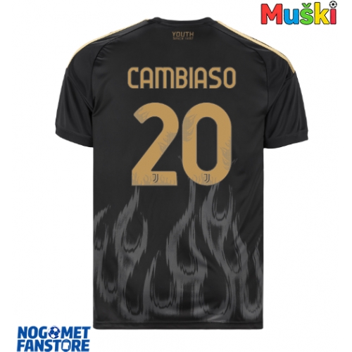 Juventus Andrea Cambiaso #20 Rezervni Dres 2026-27 Kratak Rukav